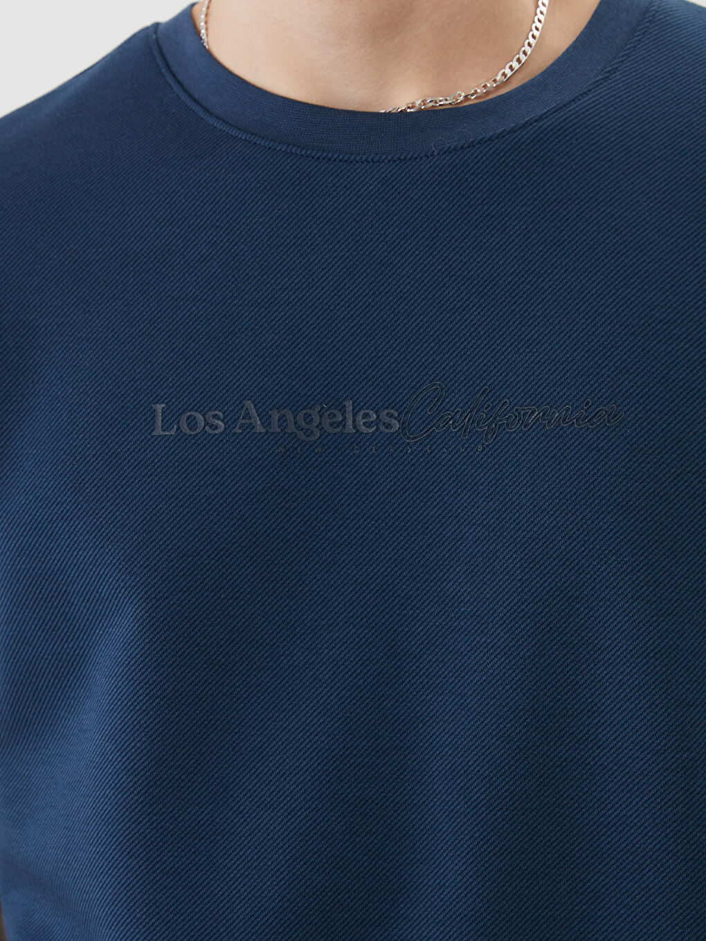 XSIDE Crew Neck Printed Jersey Men's T-Shirt -S5IM12Z8-ZTB