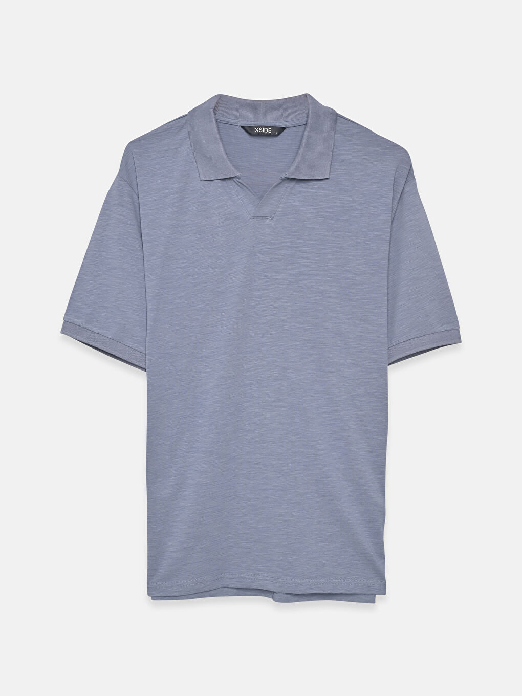 Polo Neck Plain Men's T-Shirt
