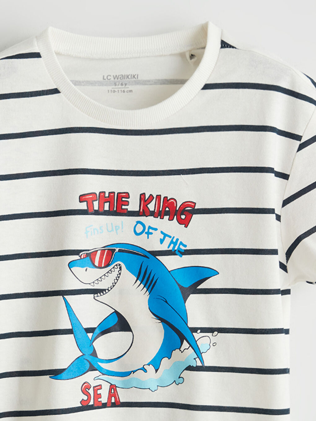 LCW Kids Baskılı Erkek Çocuk Tişört ve Şort 2'li -S5IN20Z1-LRA