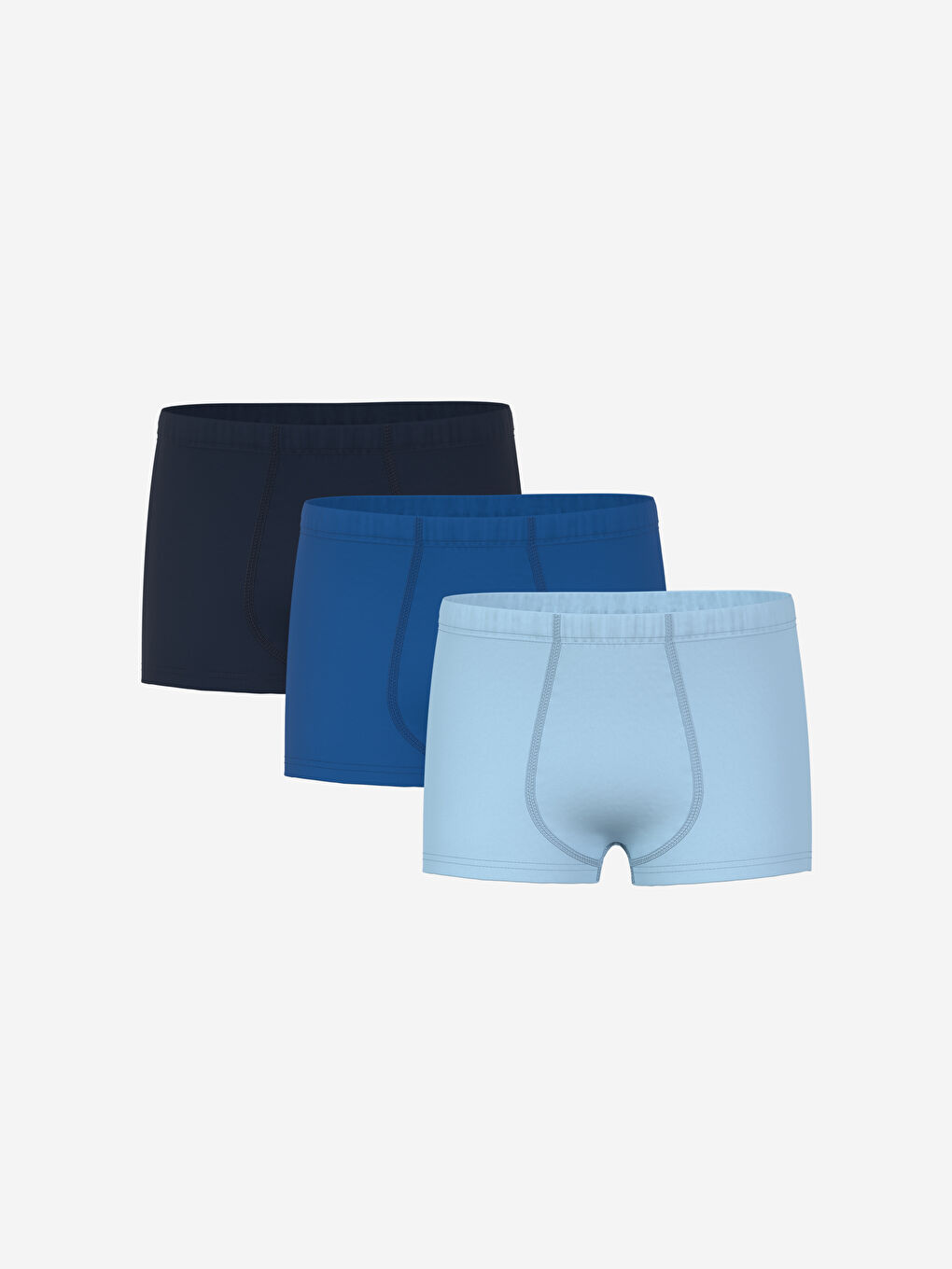 LCW Kids Basic Boys' Boxer Trunks 3-Pack -W50132Z4-JC7