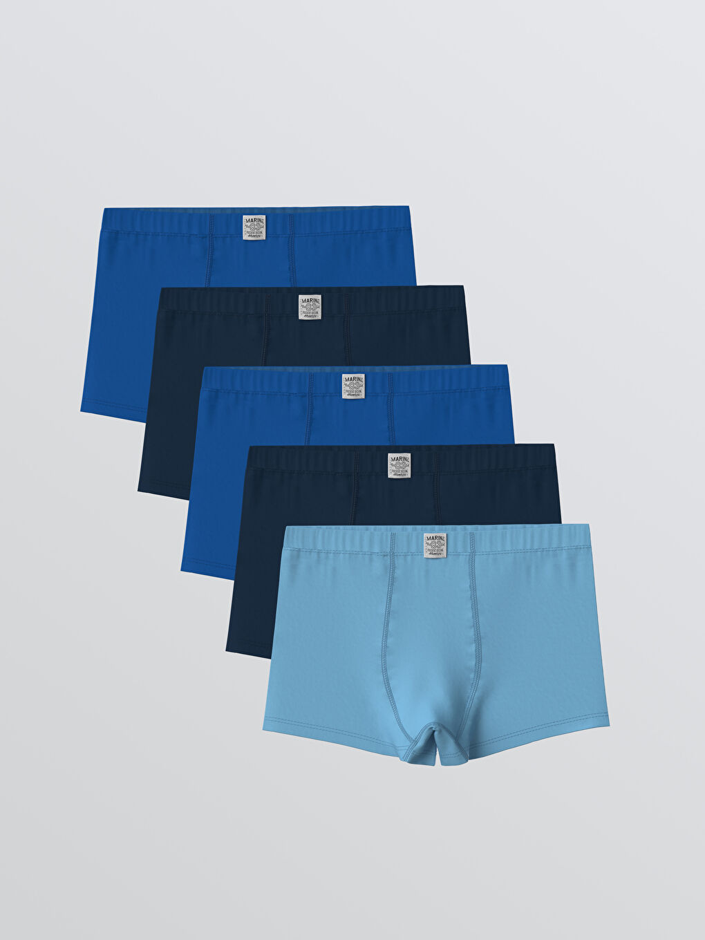 LCW Kids Osnovne Bokserice za Dečake - Pakovanje od 5 Komada -W50134Z4-JC7