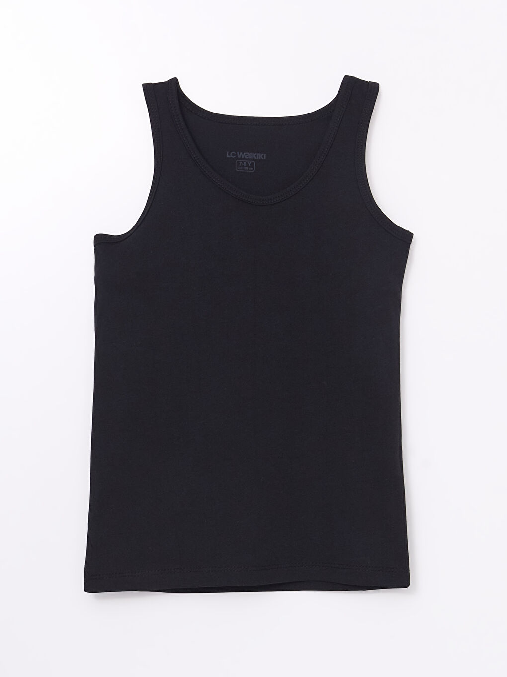 Crew Neck Boys' Vest 2 Pack-1
