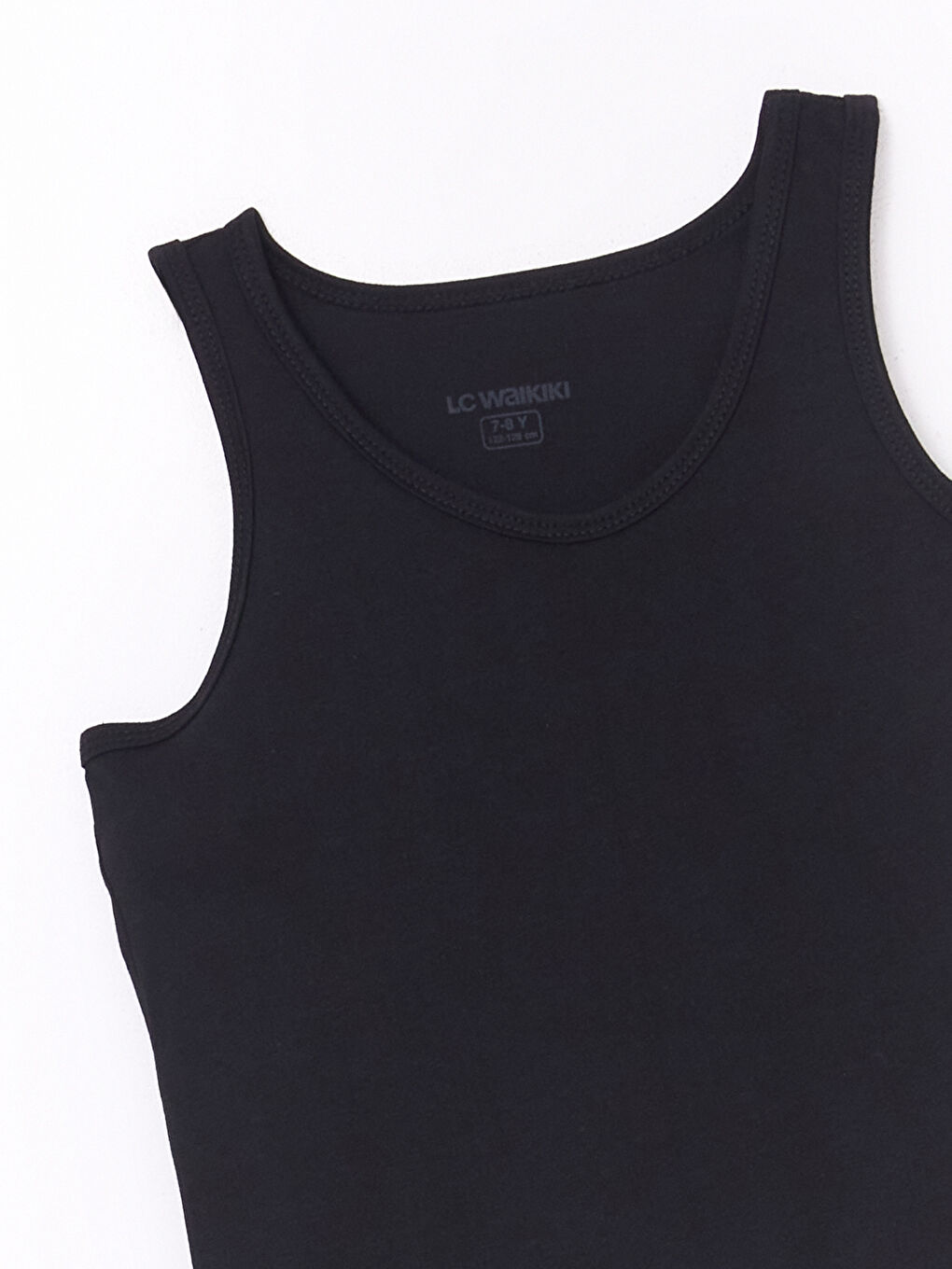 Crew Neck Boys' Vest 2 Pack-3