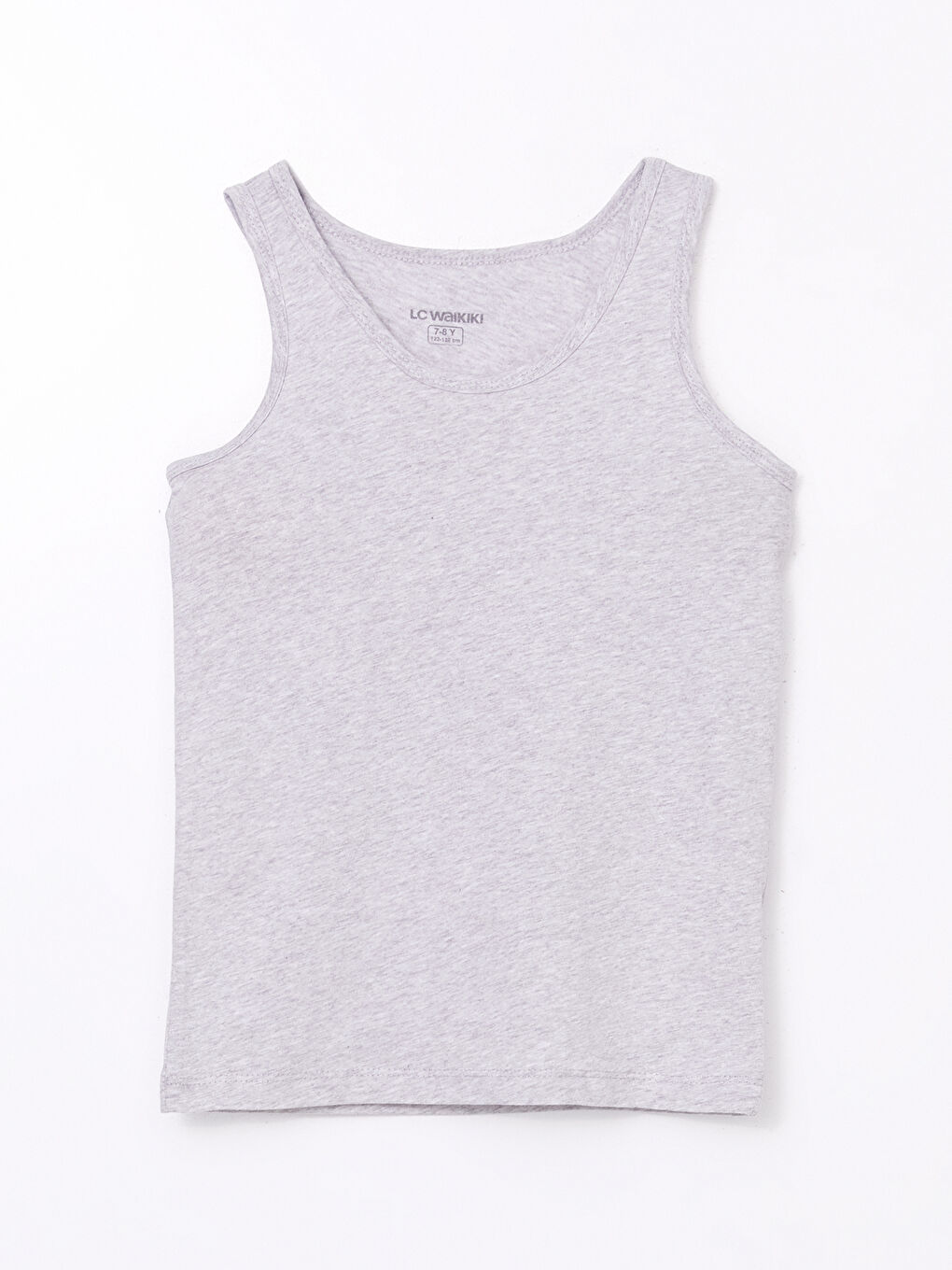 Crew Neck Boys' Vest 2 Pack-4