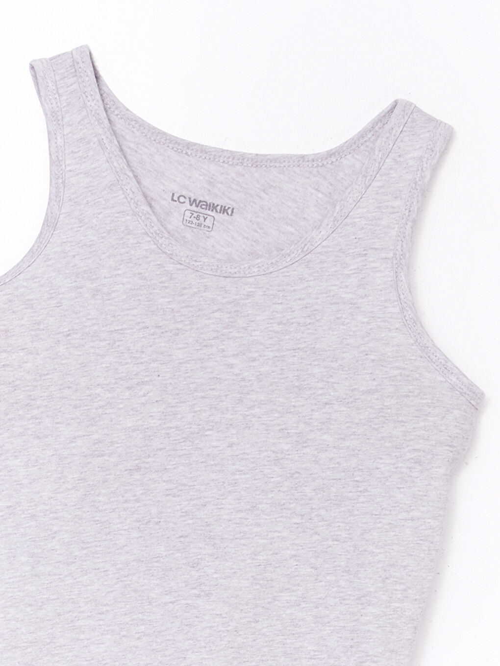 Crew Neck Boys' Vest 2 Pack-6