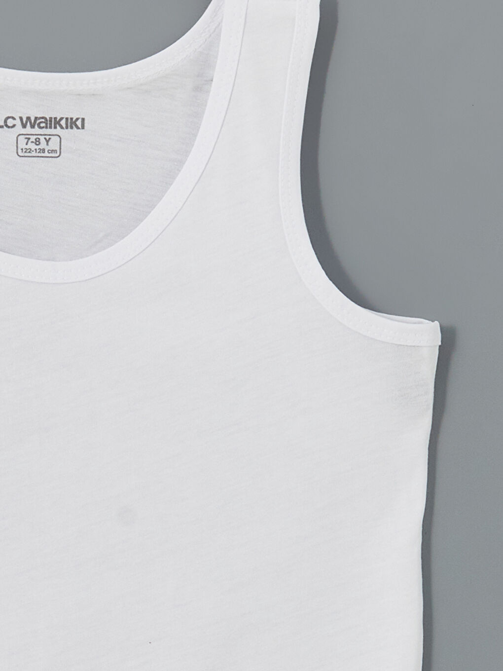 Crew Neck Boys' Vest 2 Pack-5