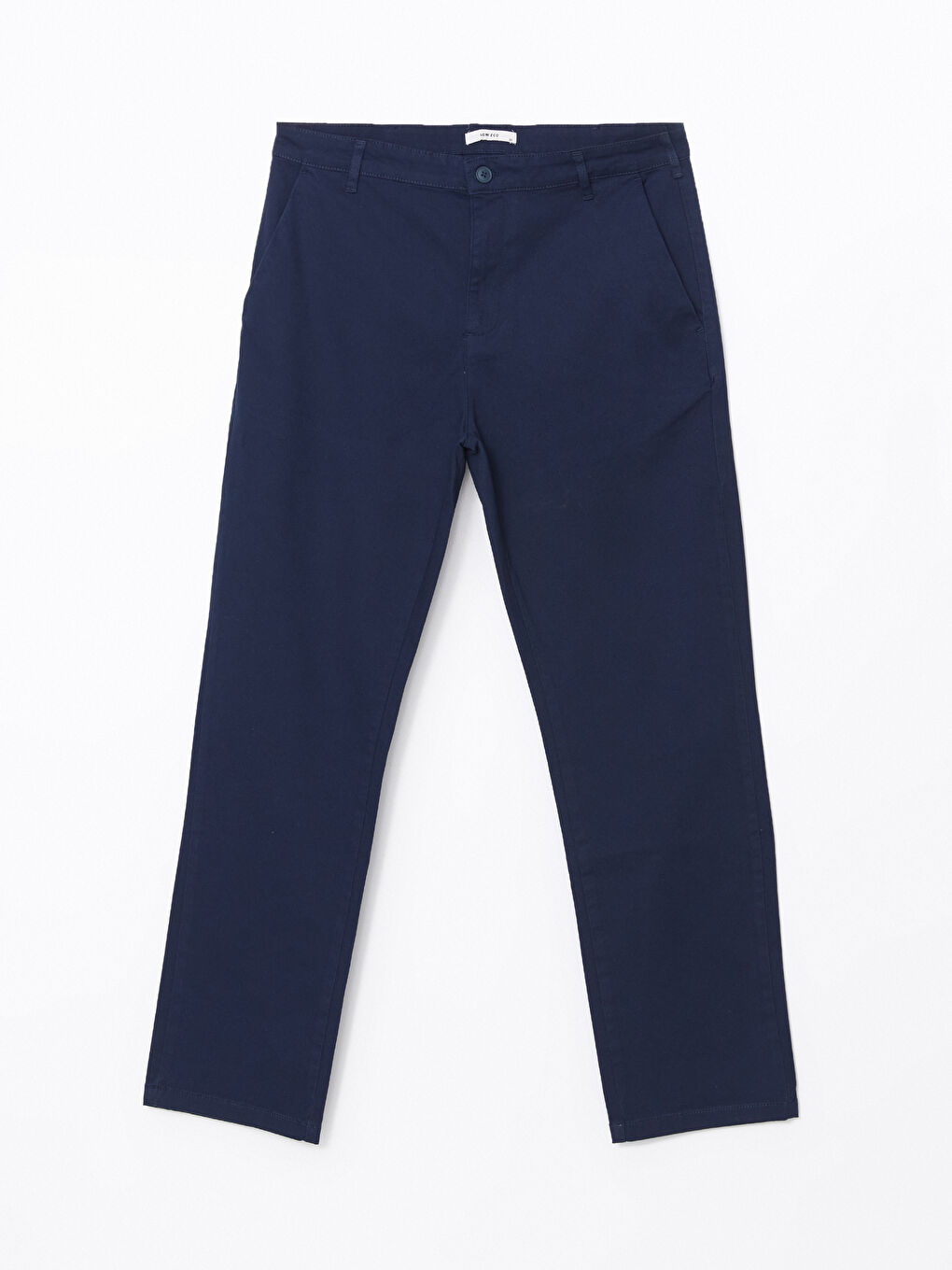 Lacivert Standart Kalıp Erkek Chino Pantolon