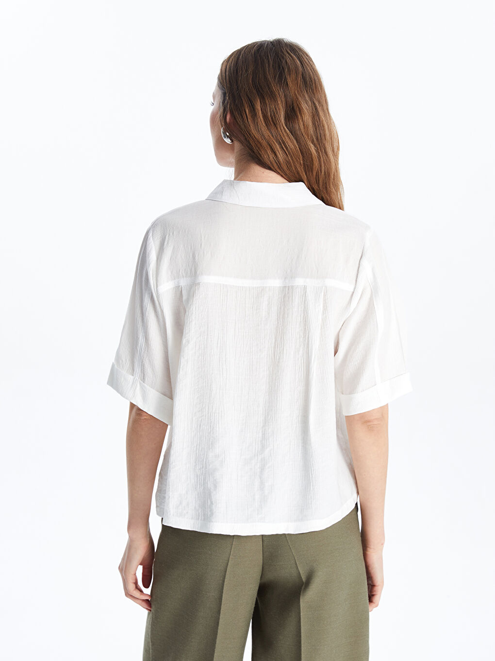 LC Waikiki Woman WHITE Shirt -S5IO15Z8-Q6K
