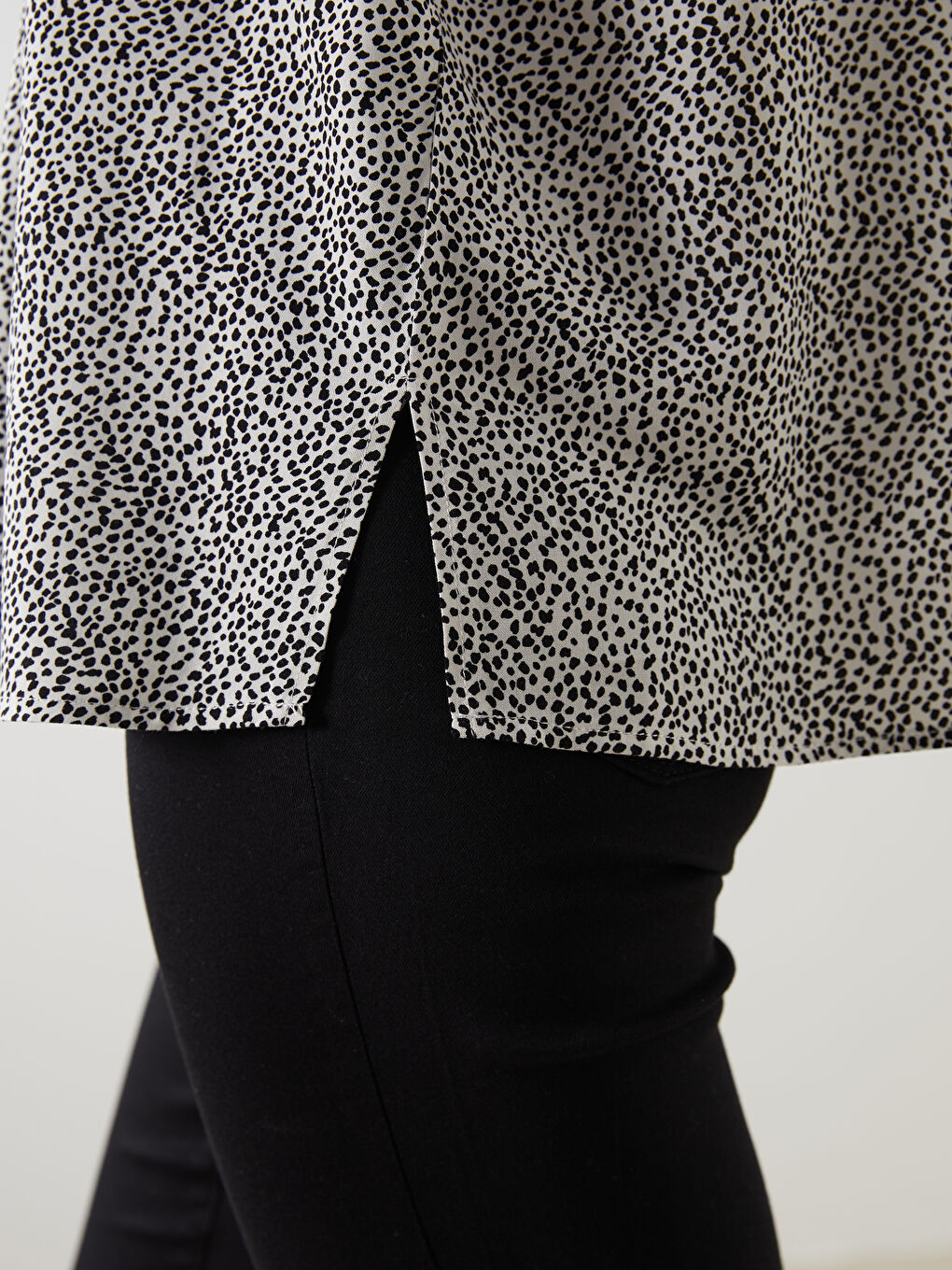 Woman BLACK Blouse -S5IO41Z8-LQJ