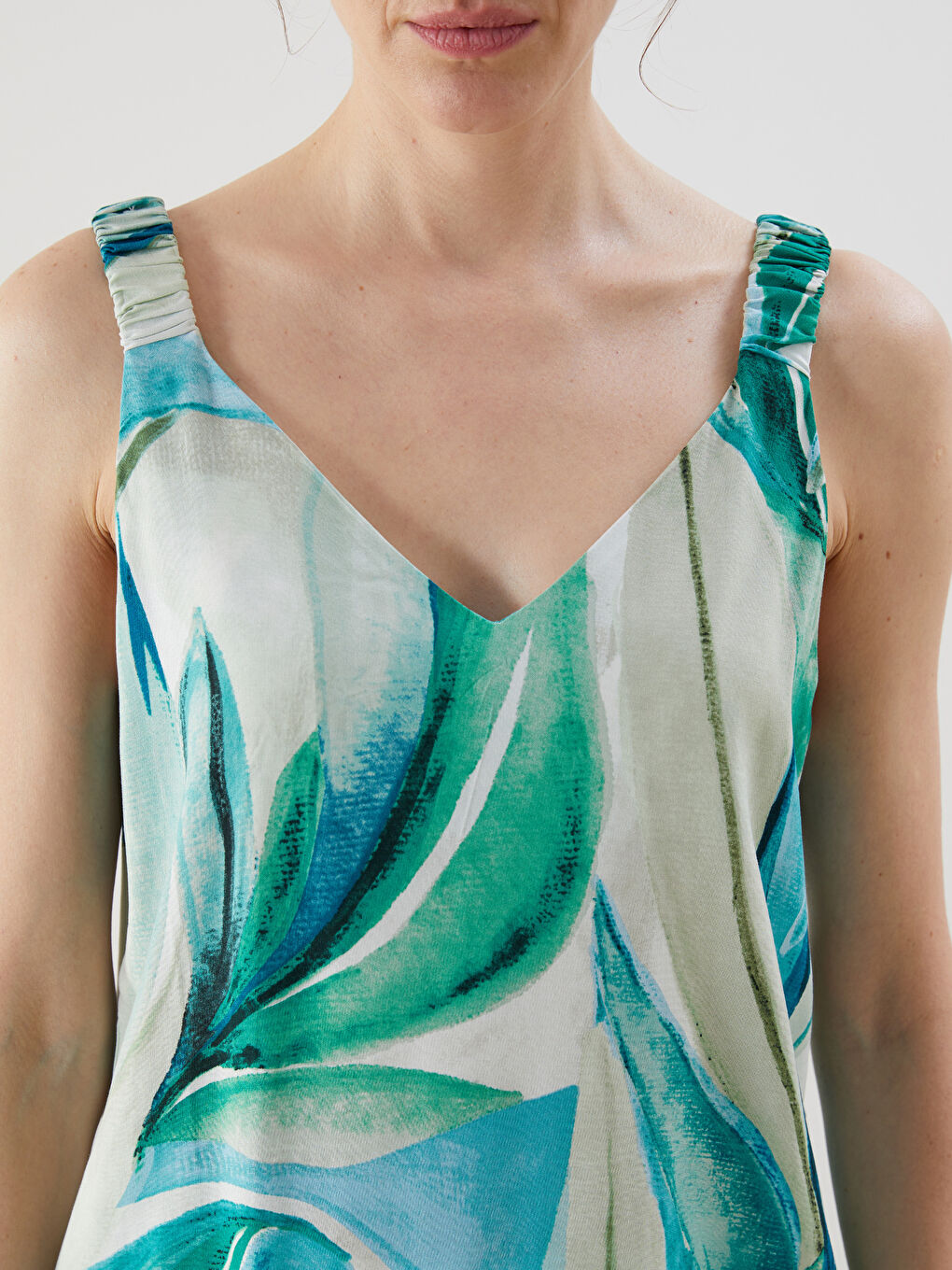 Woman GREEN Blouse -S5IO45Z8-LRR
