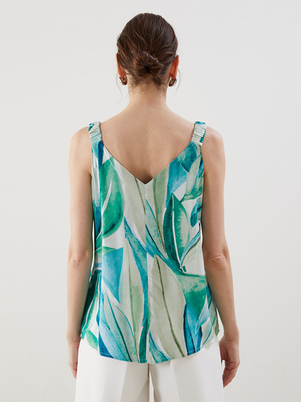Woman GREEN Blouse -S5IO45Z8-LRR