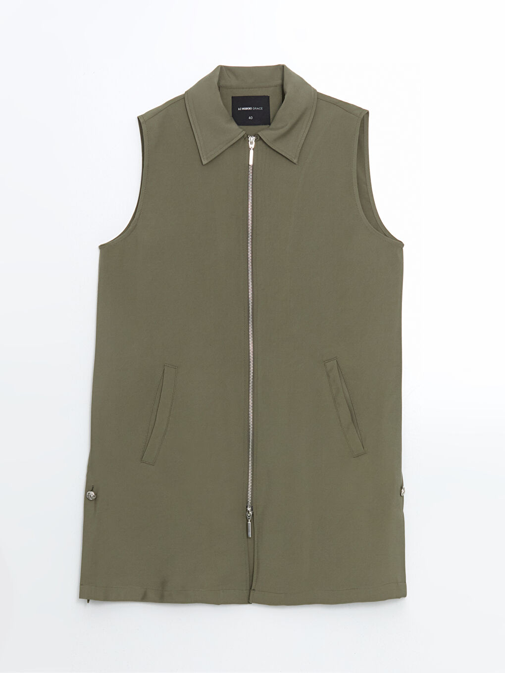 Jacket Collar Women's Classic Vest -S5IO52Z8-HFB