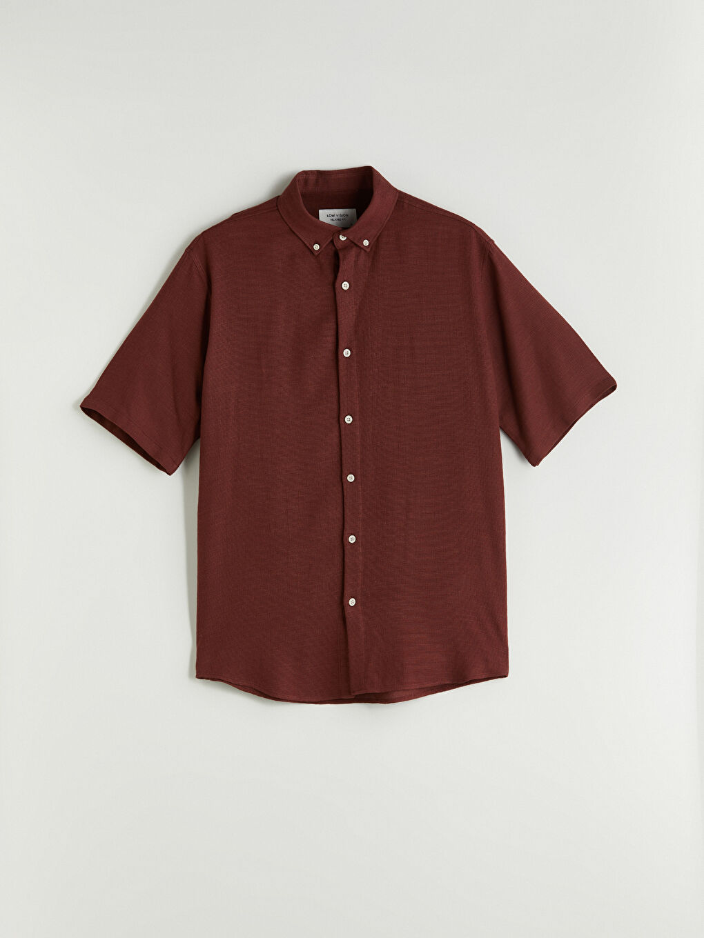 Regular Fit Short Sleeve Men's Shirt-4