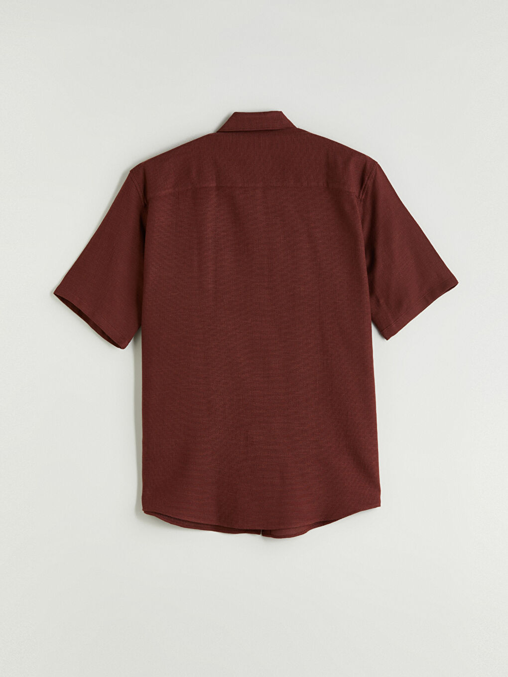 Regular Fit Short Sleeve Men's Shirt-5