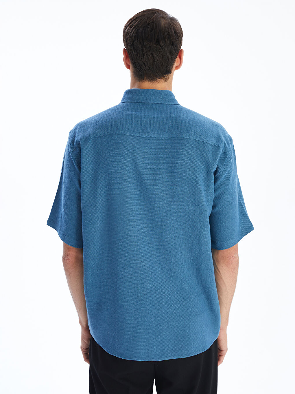 Mavi Regular Fit Kısa Kollu Erkek Gömlek-3