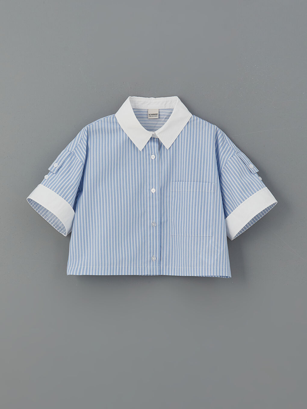 Girl BLUE Shirt -S5IO72Z4-LEN