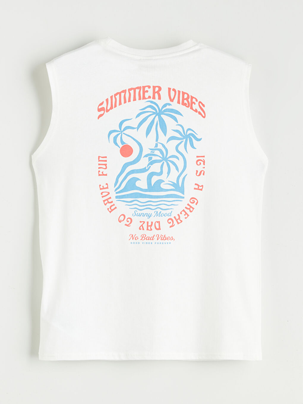LCW Kids Crew Neck Printed Boys' Vest -S5IO82Z4-R9J