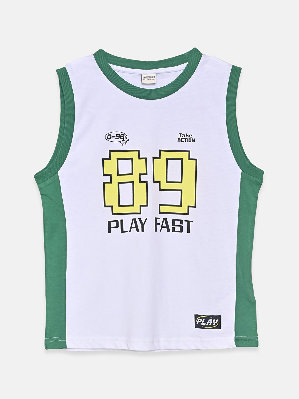 Crew Neck Boys' Tank Top