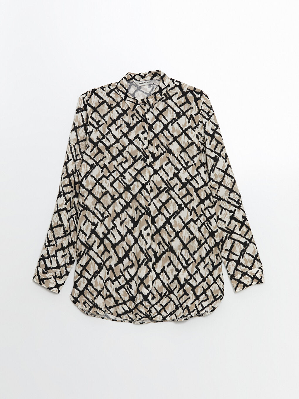 Regular Fit Patterned Women'S Shirt -S5IP46Z8-LQJ