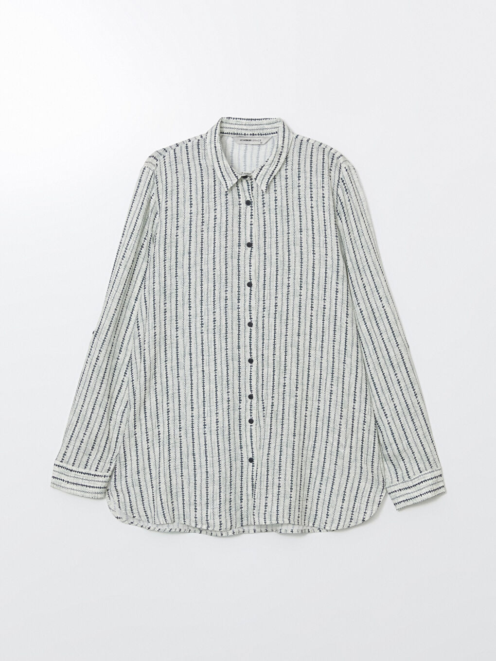 Regular Fit Patterned Women'S Shirt -S5IP46Z8-LS5