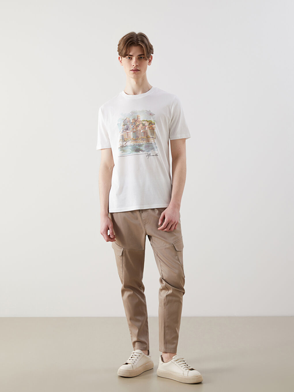 XSIDE Slim Fit Erkek Kargo Pantolon -S5IP47Z8-ZC4