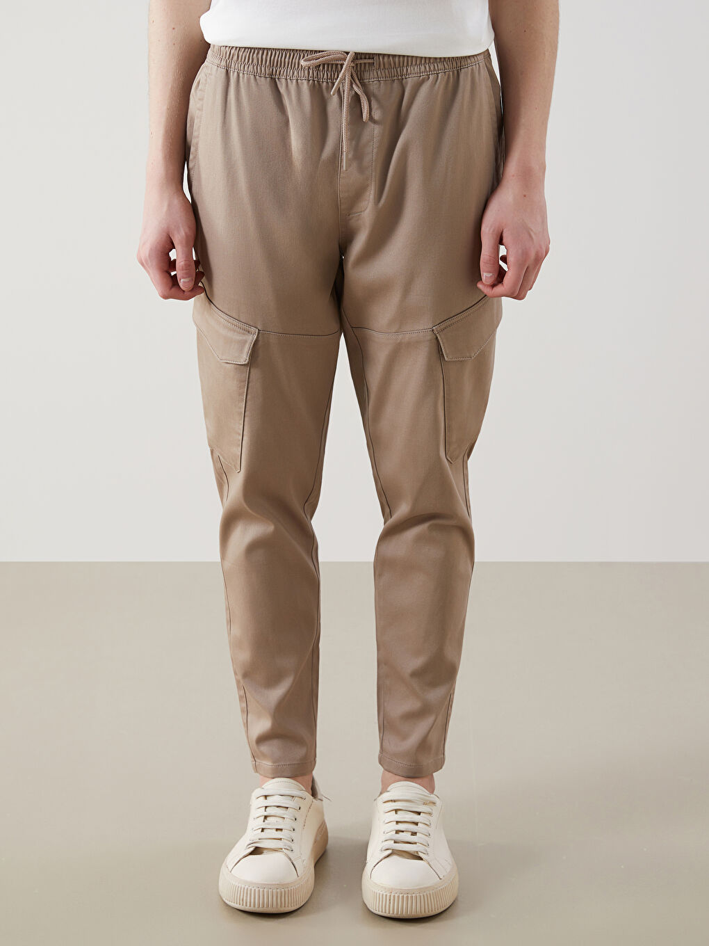 XSIDE Slim Fit Erkek Kargo Pantolon -S5IP47Z8-ZC4
