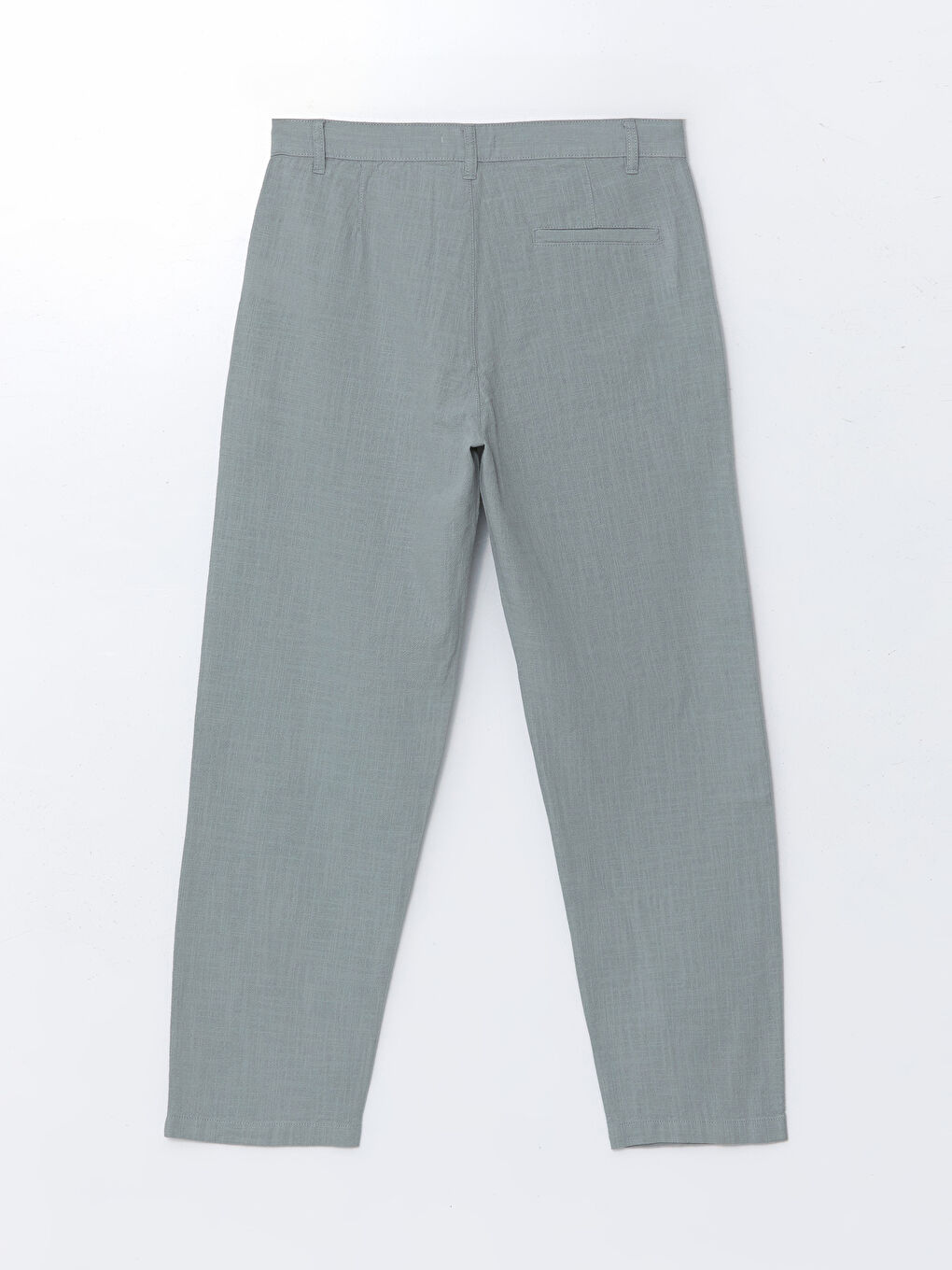 Relaxed Fit Linen Look Men's Trousers -S5IP62Z8-Z6D