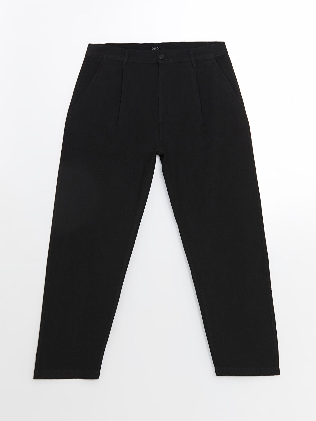 XSIDE Relaxed Fit Linen Look Men's Trousers -S5IP63Z8-RQL