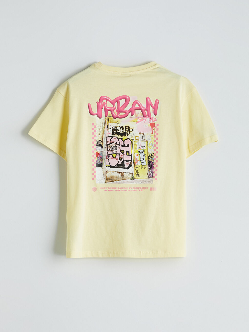LCW Kids Μπλούζα T-Shirt για Κορίτσια με Στρογγυλή Λαιμόκοψη και Εκτύπωση -S5IP99Z4-TDB
