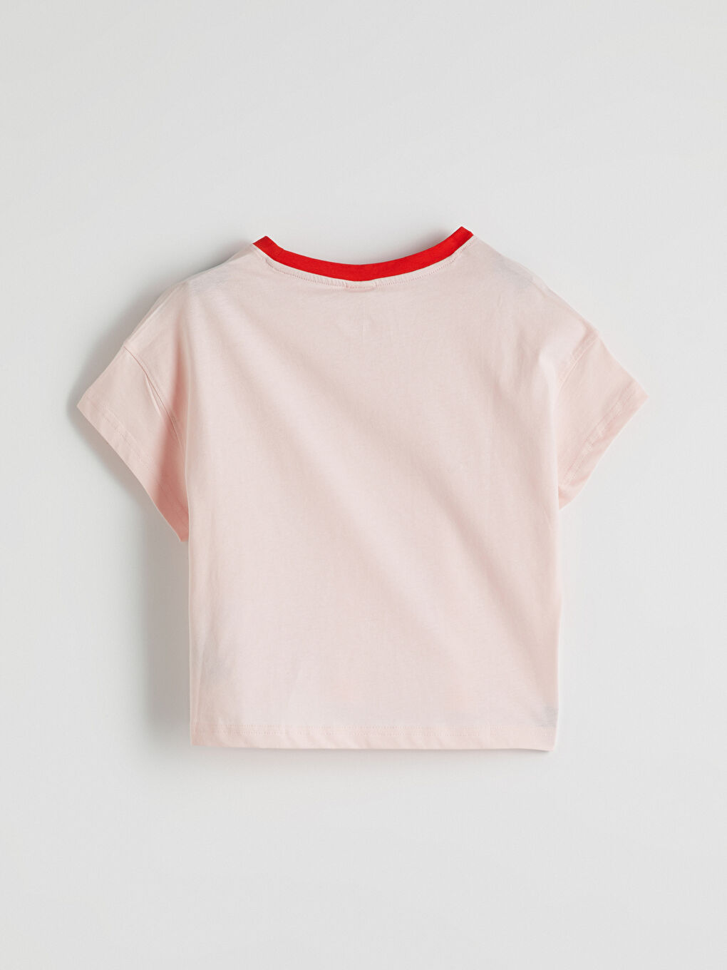 Қыздарға арналған дөңгелек жағалы футболка-2