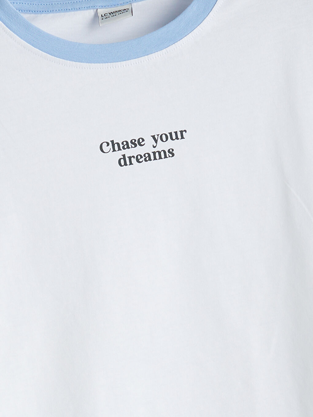 Футболка для девочек с круглым вырезом-2