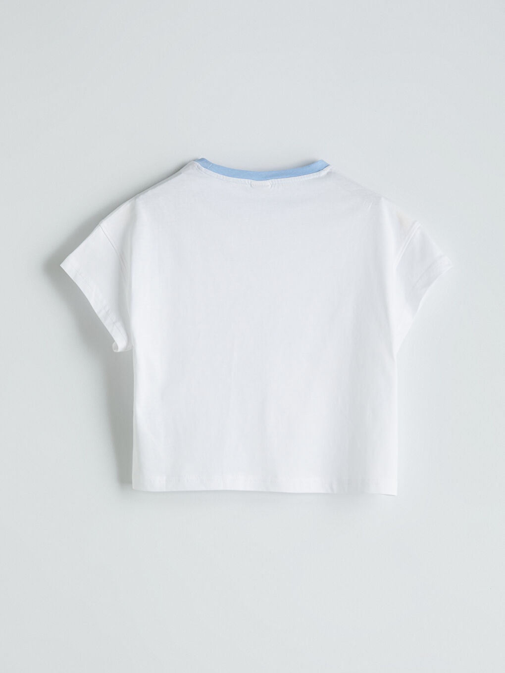 Футболка для девочек с круглым вырезом-1