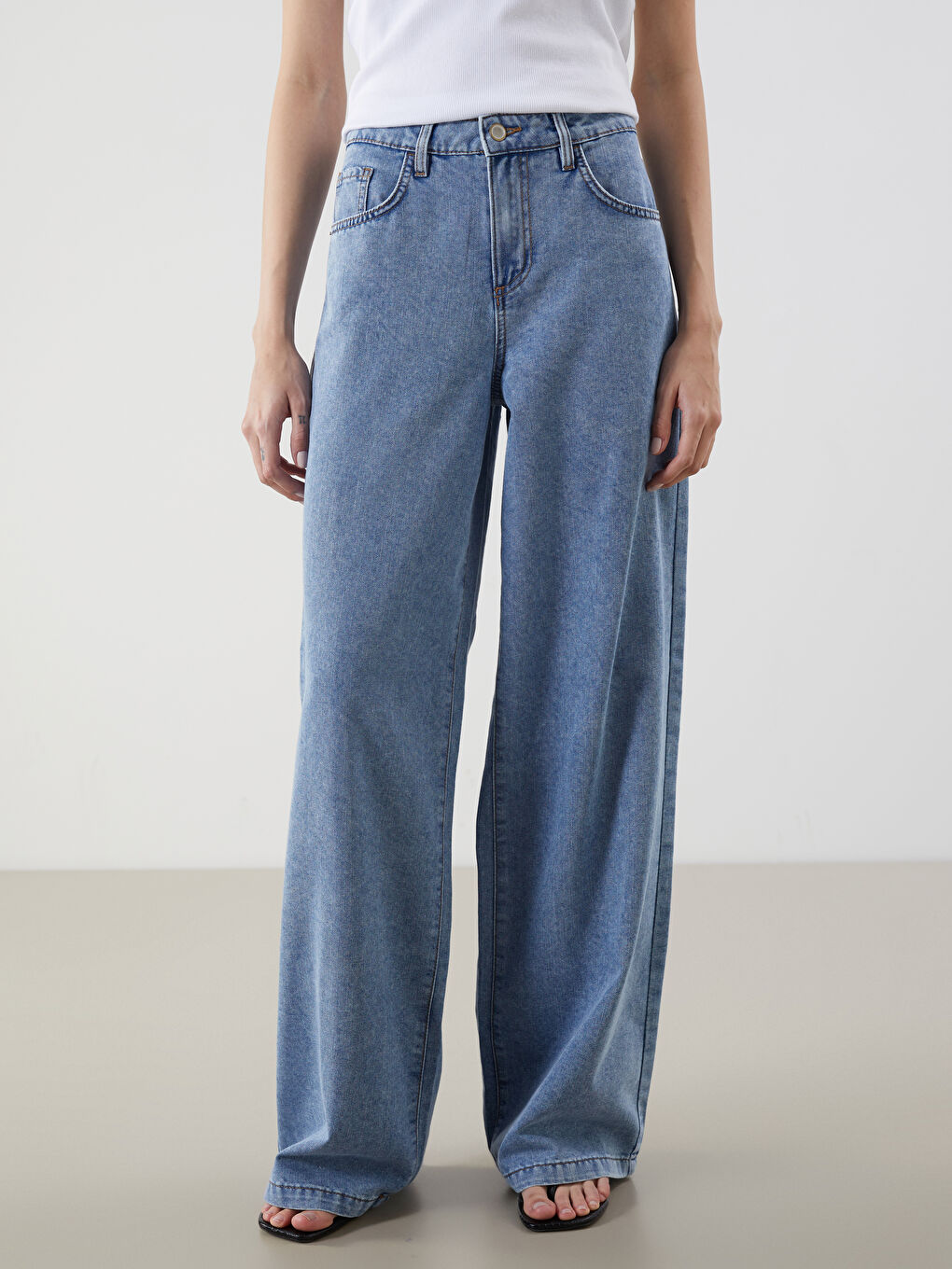 LCW Jeans Wideleg Women's Jeans -S5IQ71Z8-507