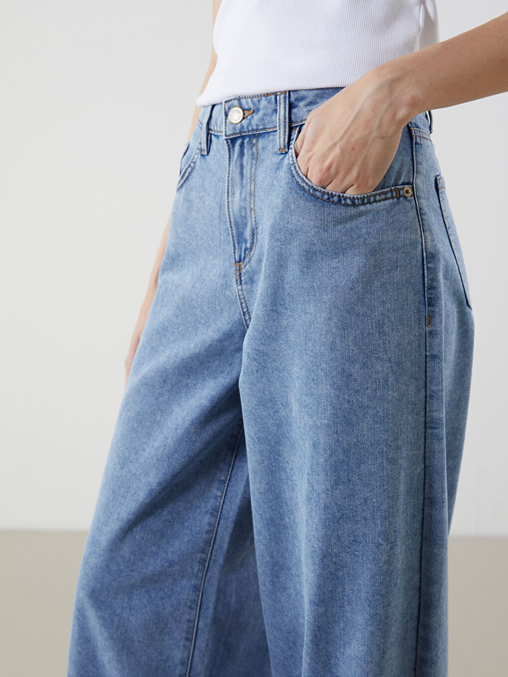 LCW Jeans Wideleg Women's Jeans -S5IQ71Z8-507