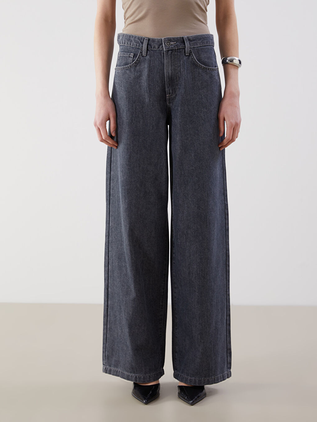 Wideleg Women's Jeans-1