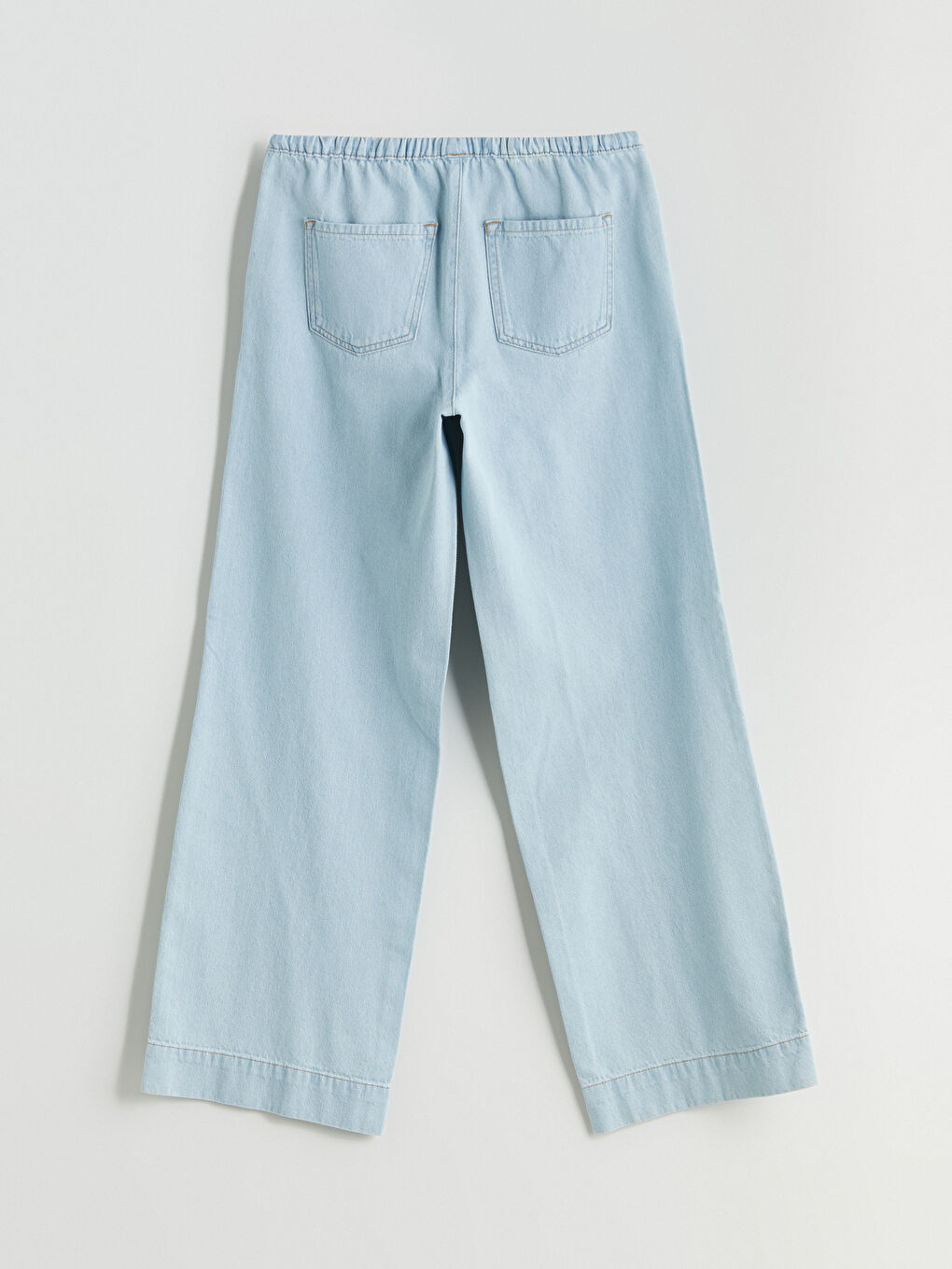 LCW Jeans Дънки с еластична талия и широк крачол за жени -S5IQ74Z8-311