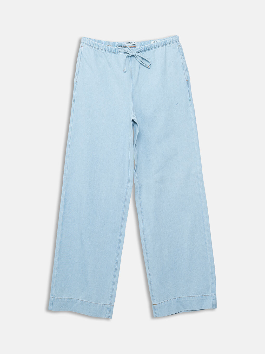 LCW Jeans Дънки с еластична талия и широк крачол за жени -S5IQ74Z8-311
