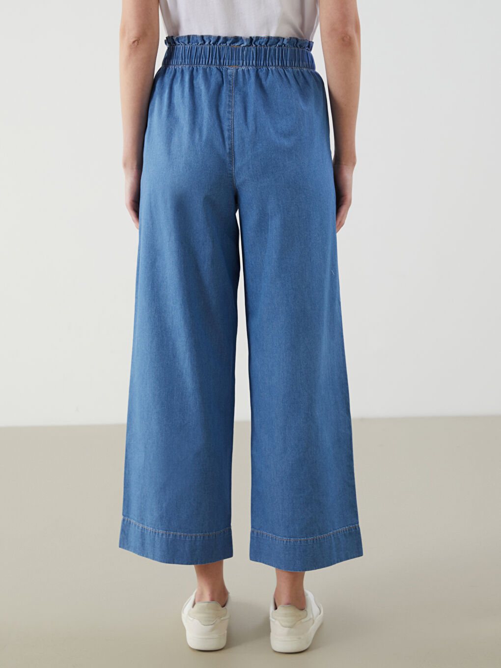 LCW Jeans Τζιν με Ελαστική Μέση και Ίσια Εφαρμογή για Γυναίκες -S5IQ75Z8-311