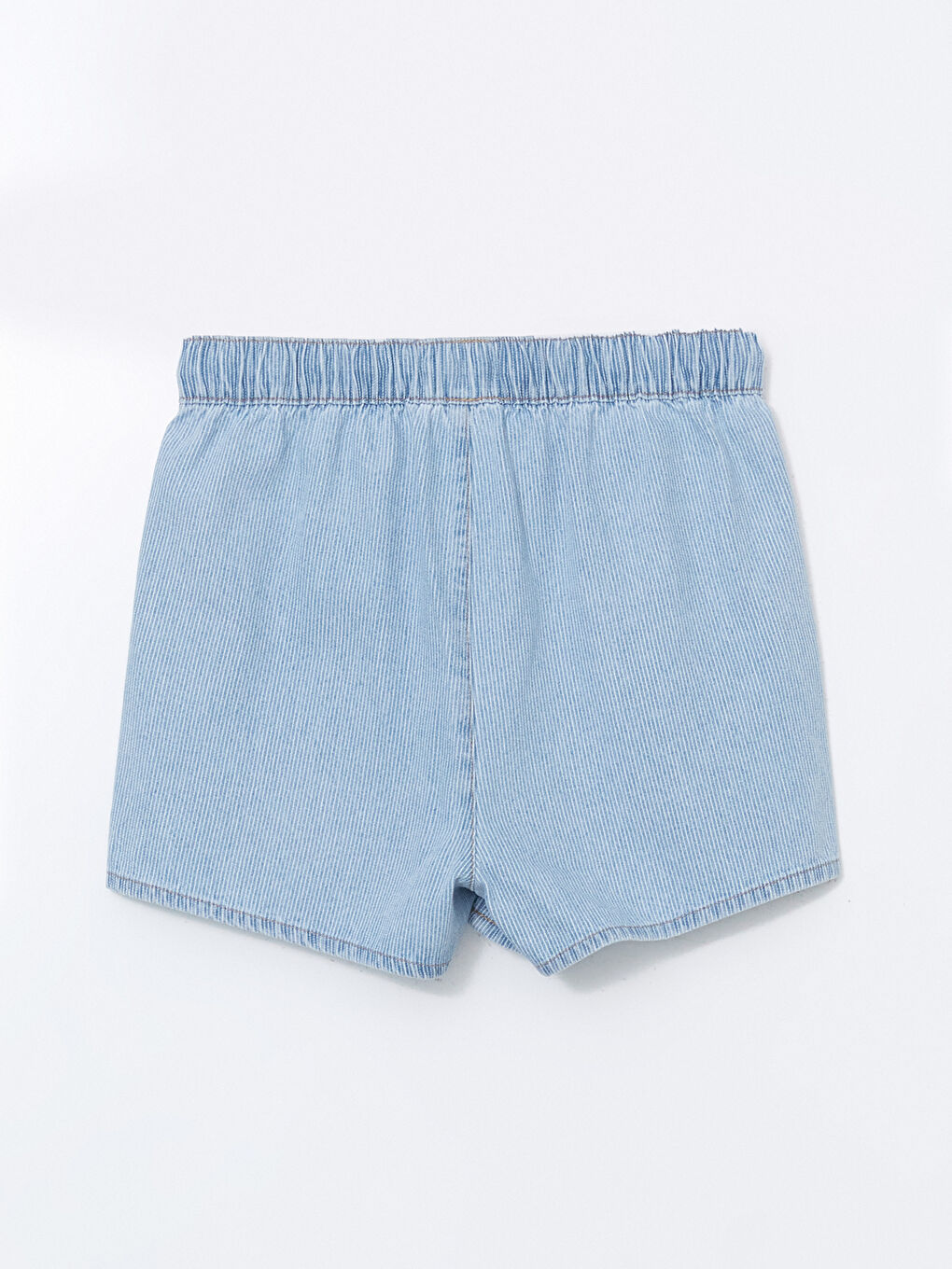 Elasticated Waist Women's Denim Shorts -S5IQ83Z8-311