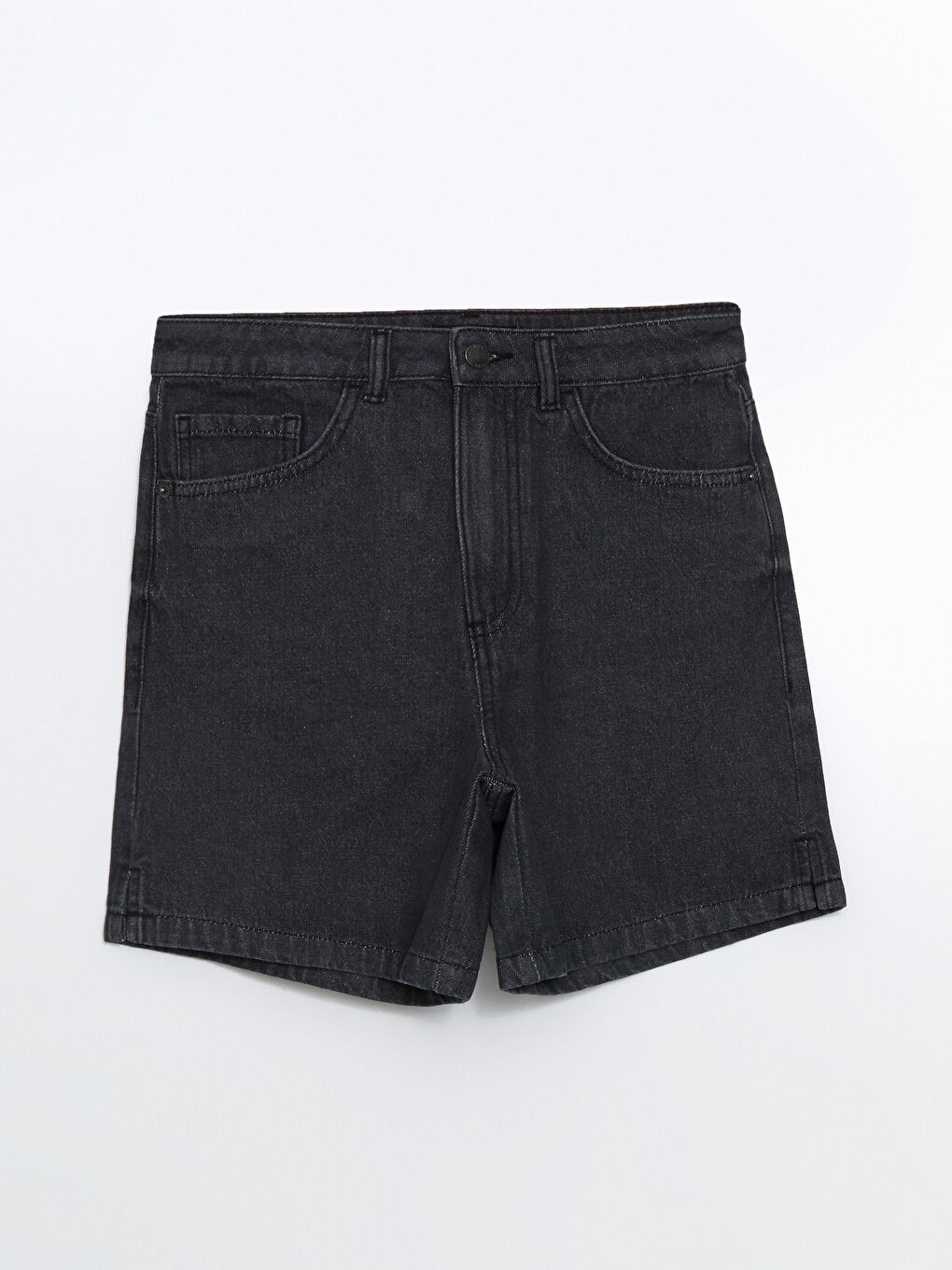 Regular Fit Women's Denim Shorts -S5IQ84Z8-327
