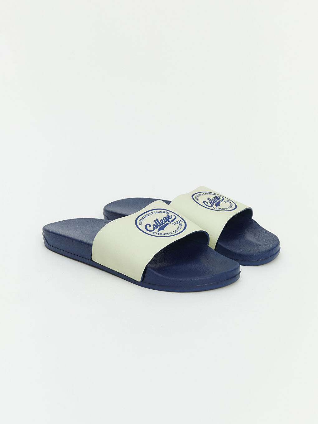 Printed Single Strap Men's Slider -S5IQ86Z8-J5E