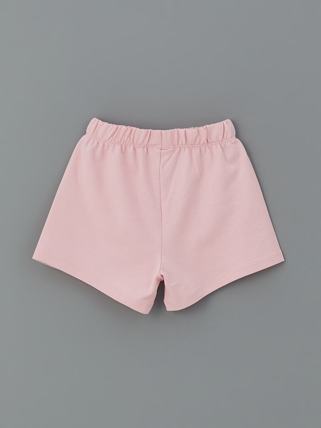 Серпімді белдік принтті қыз балаларға арналған шолақ шалбар 2 бөліктен тұратын-3