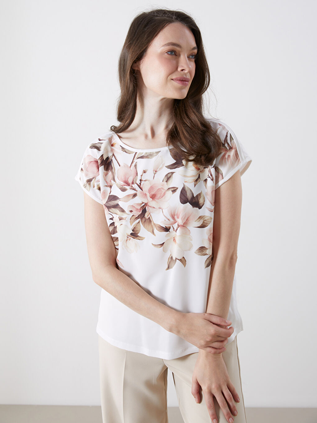 Woman LILAC T-Shirt -S5IS10Z8-LSC