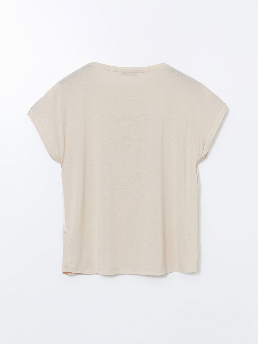 Crew Neck Printed Women's T-Shirt -S5IS13Z8-FWZ