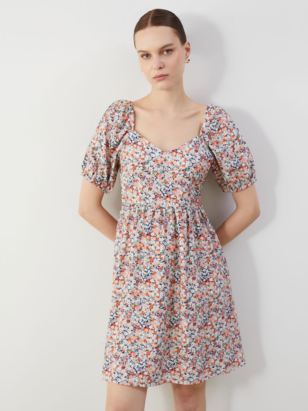 Woman ORANGE Dress -S5IS27Z8-LSR