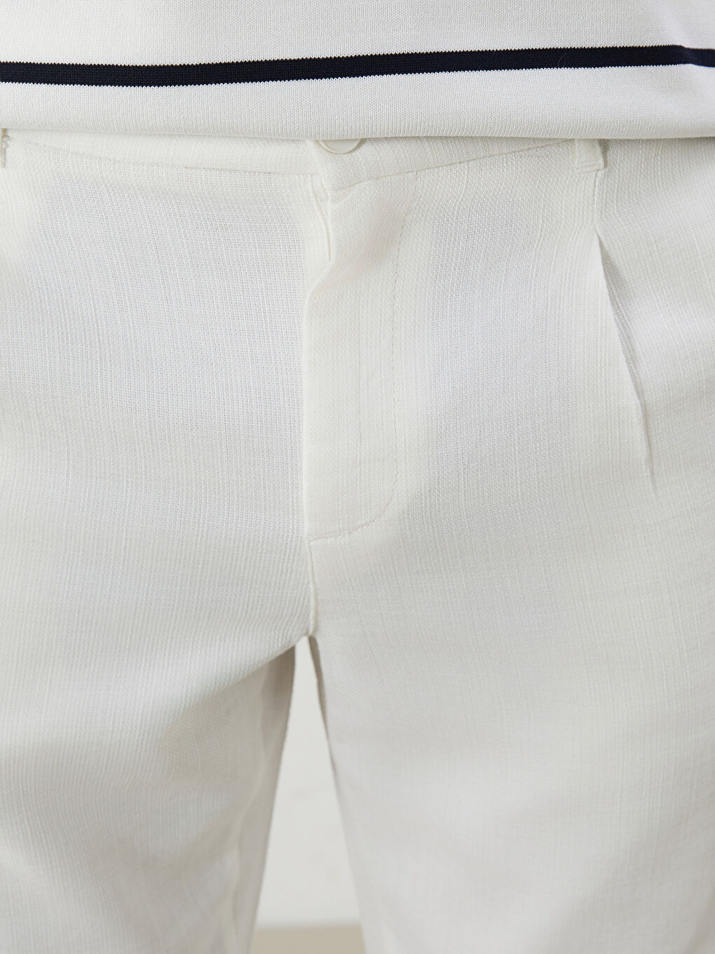 SOUTHBLUE Regular Fit Linen-Look Men's Shorts -S5IS30Z8-R9J