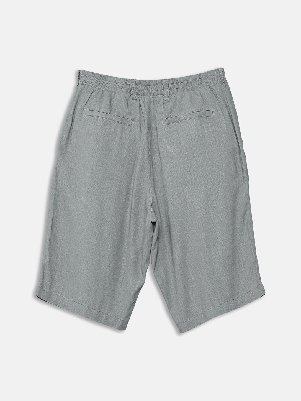SOUTHBLUE Regular Fit Linen-Look Men's Shorts -S5IS31Z8-GBN