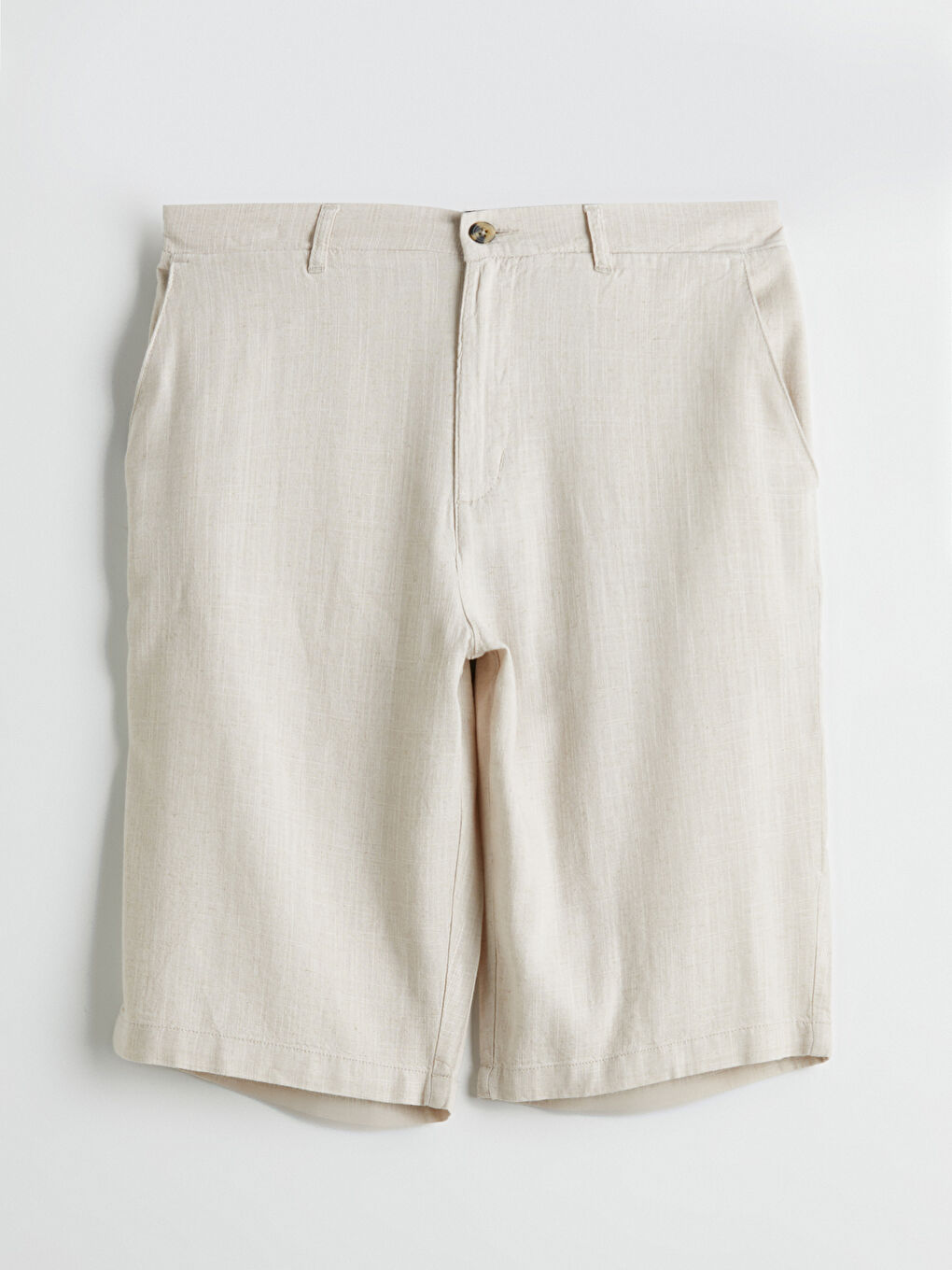 SOUTHBLUE Reguläre Passform Leinen-Look Herren Shorts -S5IS31Z8-RW0