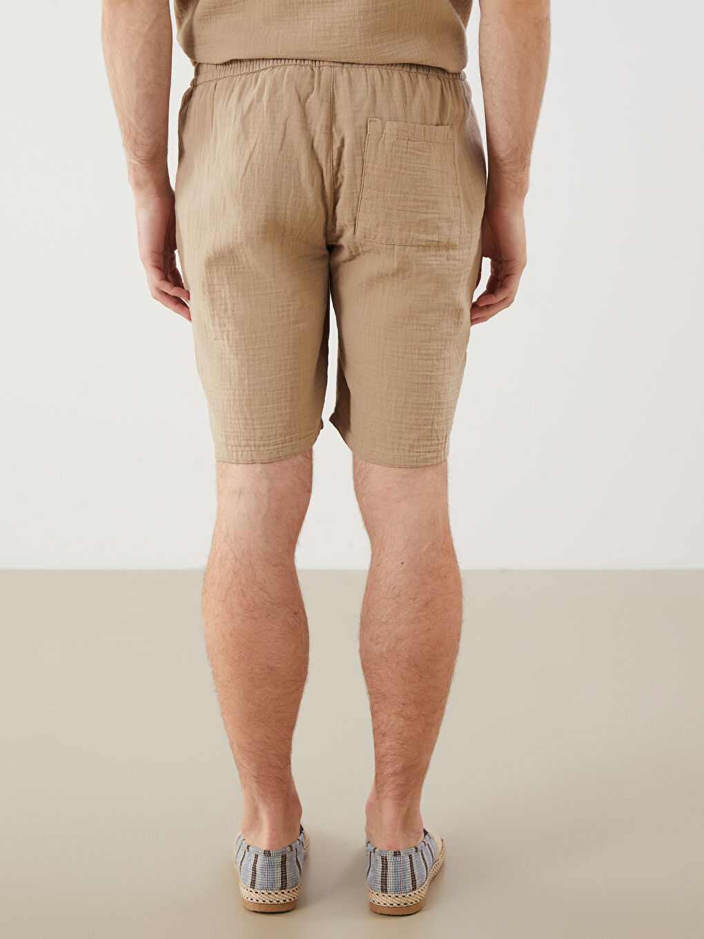 LCW Vision Slim Fit Binding Detail Men's Shorts -S5IS32Z8-RW0