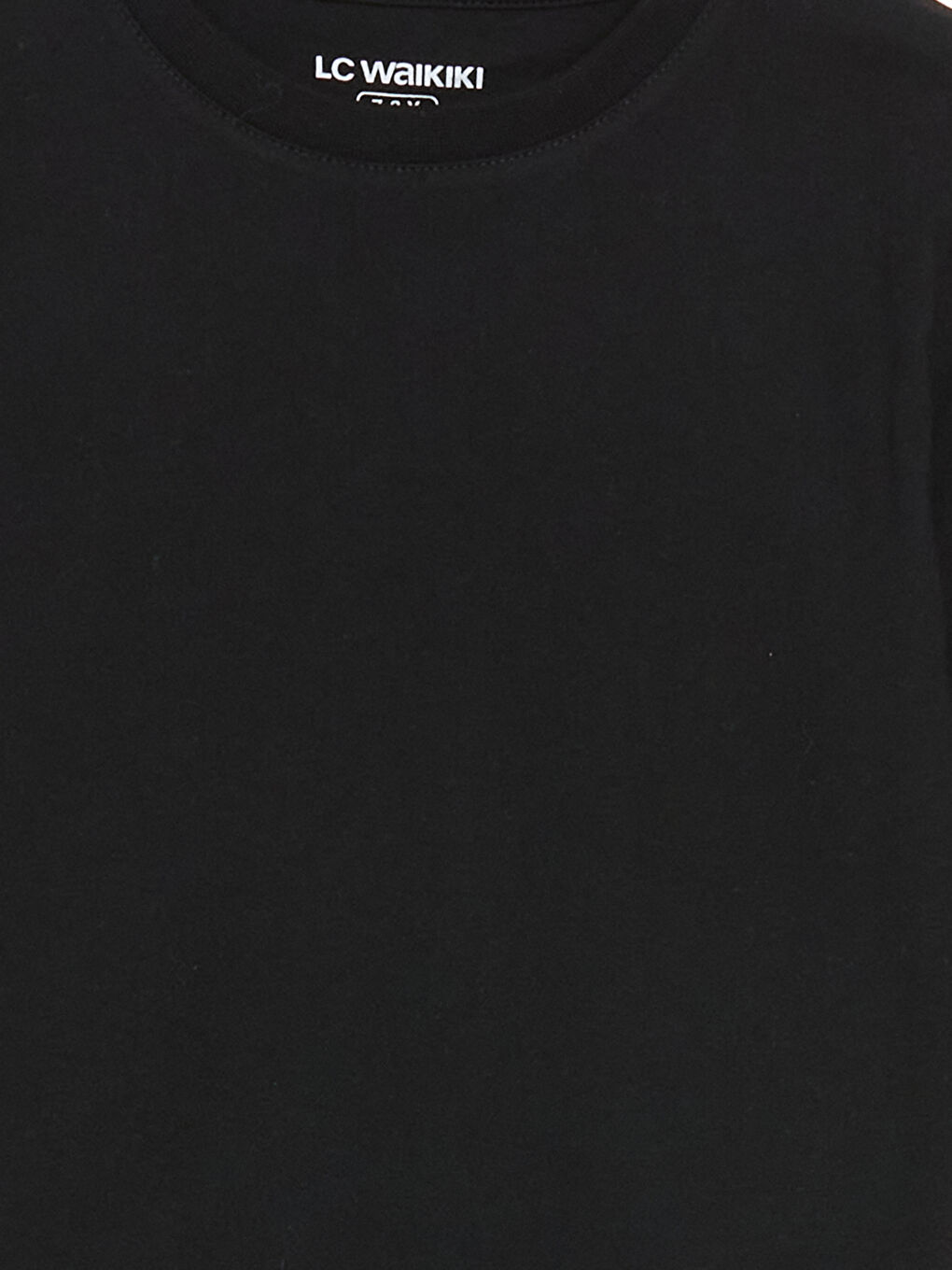 LCW Kids Crew Neck Boys' T-Shirt -W50270Z4-CVL